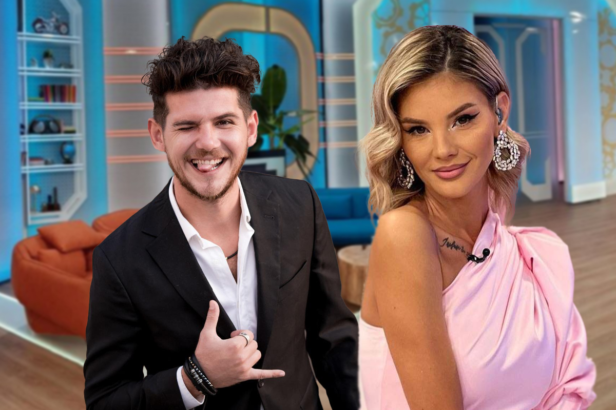 Cum au fost văzuți Ramona Olaru și fostul ei iubit, Cuza, în aeroport