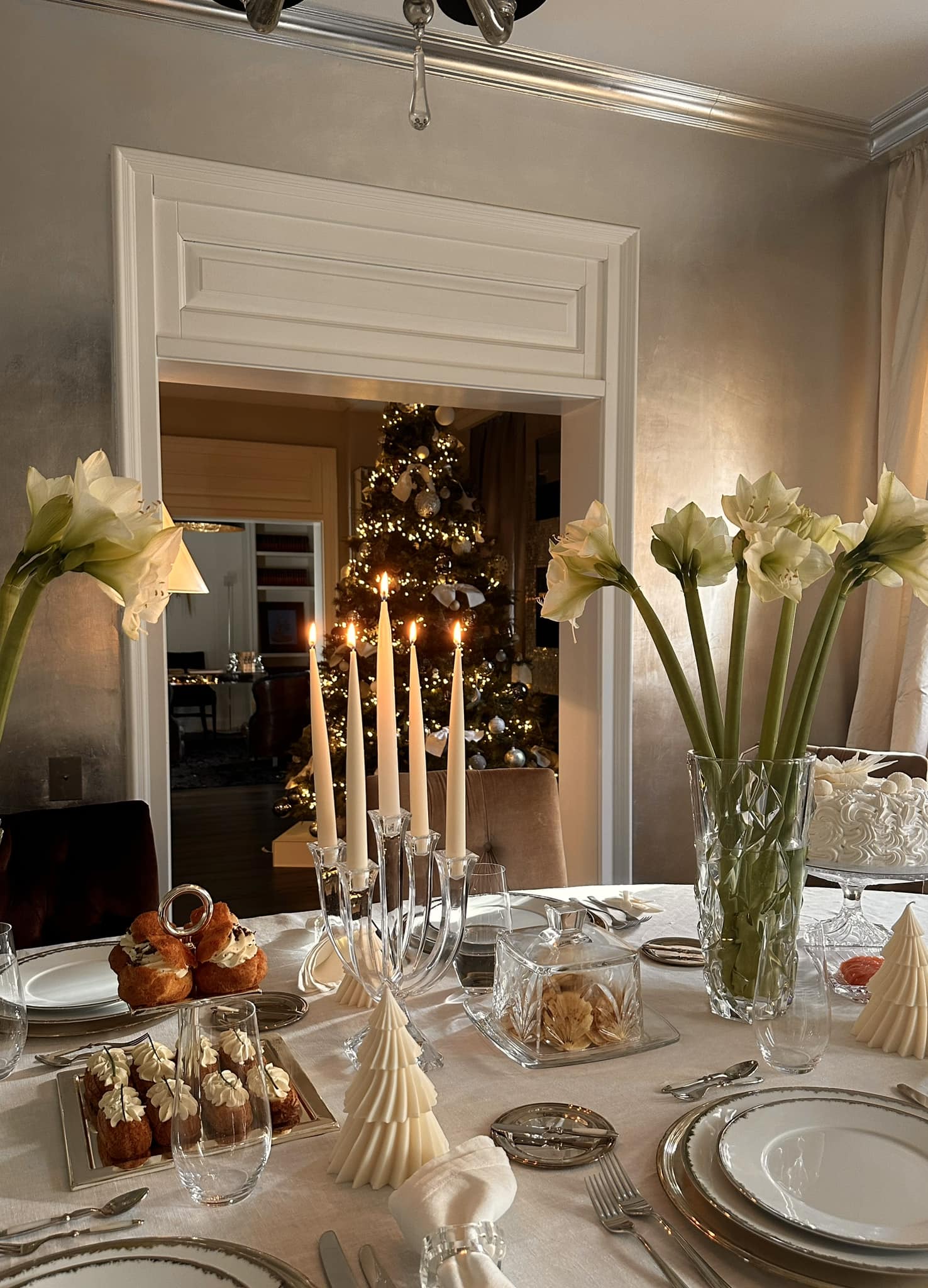 Imagini rare din casa Danei Budeanu. Cum și-a amenajat vedeta locuința de Sărbători, a fost pe lux și eleganță FOTO