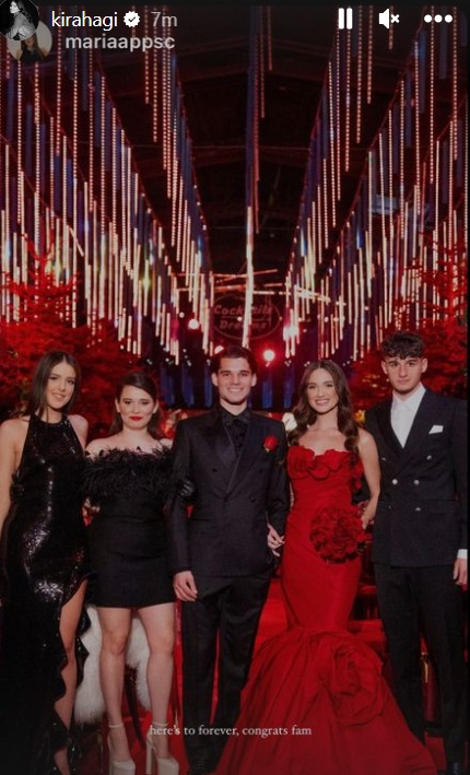 Kira Hagi, aparitie de senzatie la petrecerea de cununie a fratelui sau, Ianis