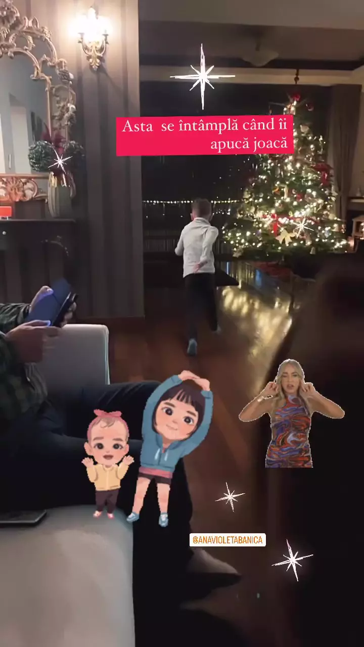 Lavinia Pirva a publicat imagini rare din casa lui Stefan Banica Jr 1