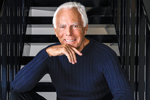 Povestea de viață a creatorului de modă Giorgio Armani