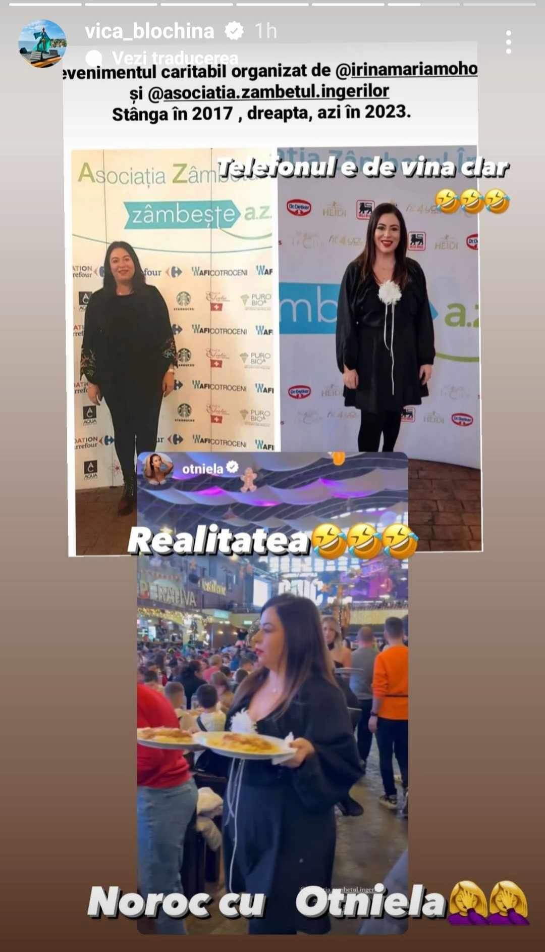 Razboi total intre Vica Blochina si Oana Roman 5