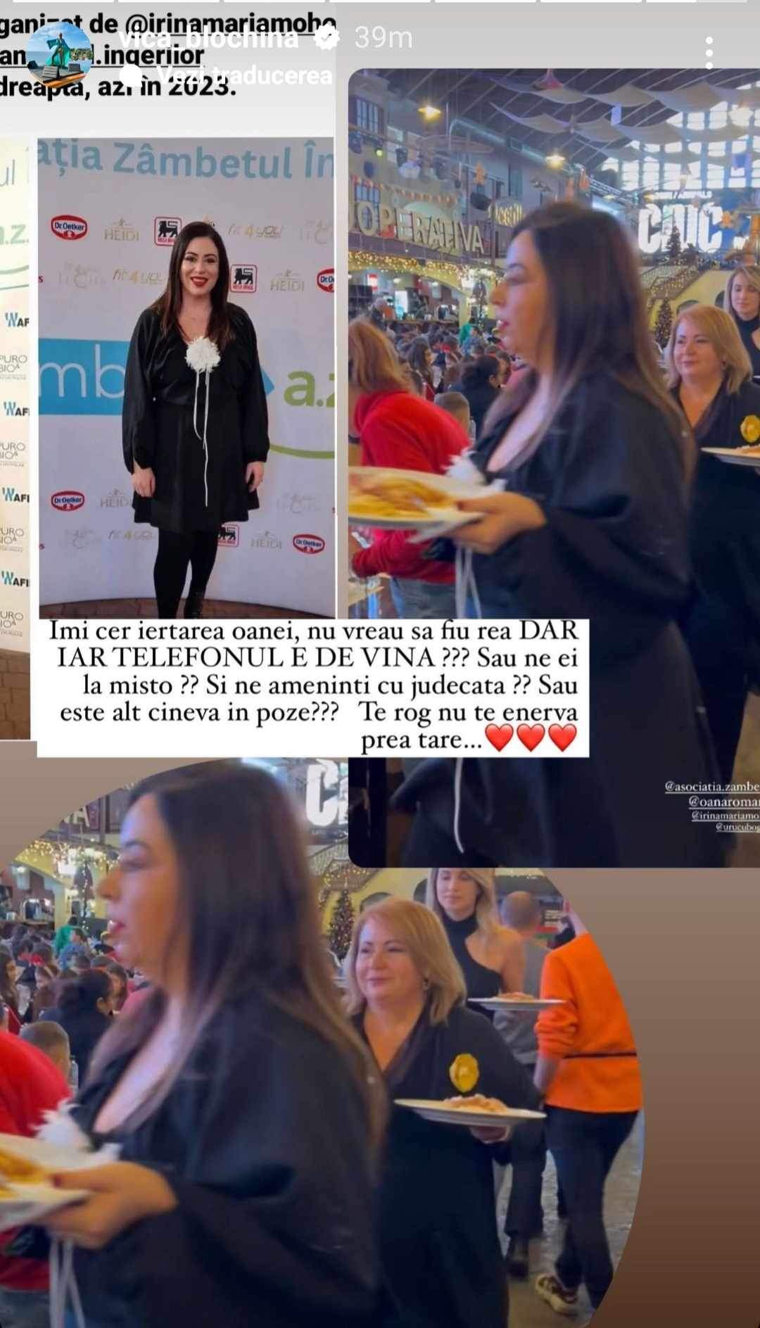 Razboi total intre Vica Blochina si Oana Roman 6