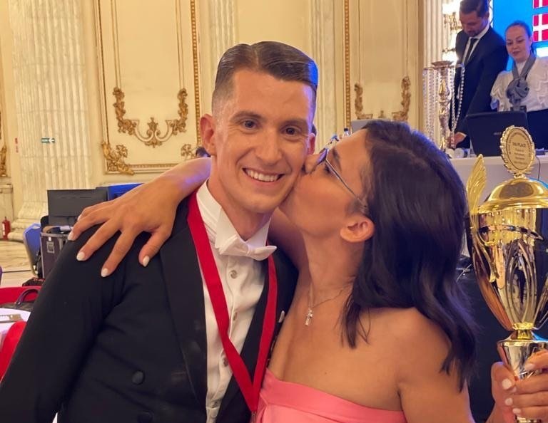 Sotul Andreei Popescu se simte in varful carierei sale. Ce spune Rares Cojoc, campion mondial la dans, despre retragere