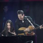 Violeta Banica, pentru prima oara in fata unui public. Fiica Andreei Marin este de o frumusete rapitoare “Recunosc ca am emotii