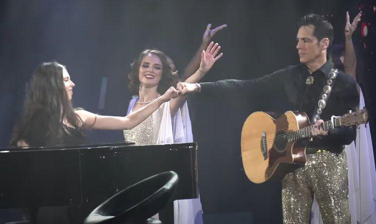 Violeta Banica, pentru prima oara in fata unui public. Fiica Andreei Marin este de o frumusete rapitoare “Recunosc ca am emotii