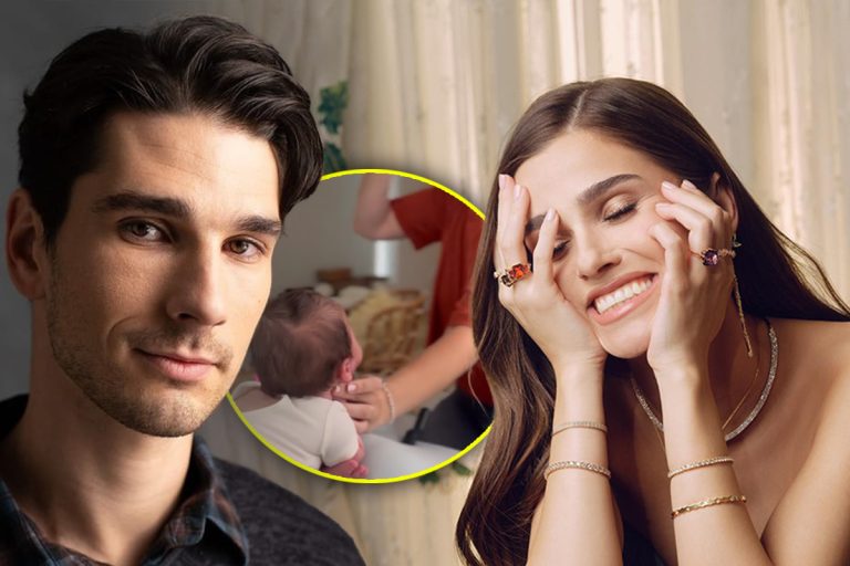 Theo Rose, primele sărbători în formulă de trei. Imaginea cu Anghel Damian și micuțul Sasha e adorabilă, fanii sunt topiți