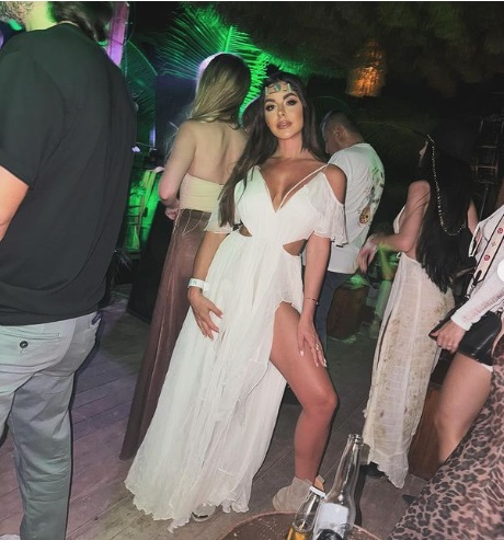 Natalia Mateut, in vacanta in Tulum, Mexic