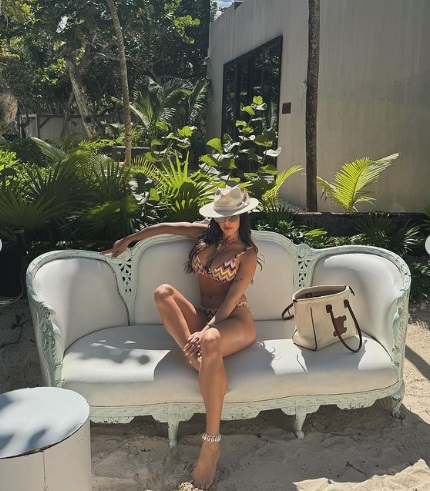 Natalia Mateut, in vacanta in Tulum, Mexic