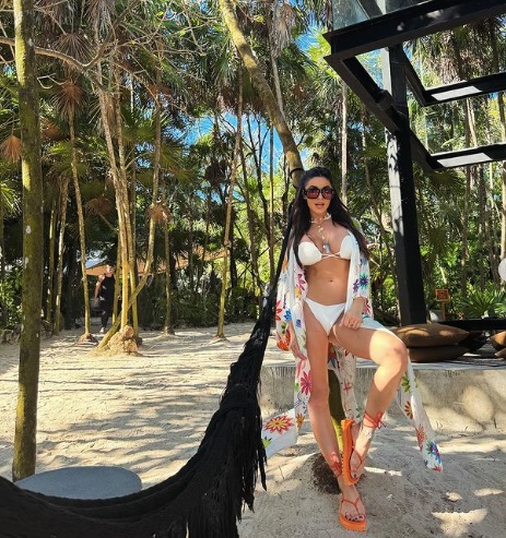 Natalia Mateut, in vacanta in Tulum, Mexic