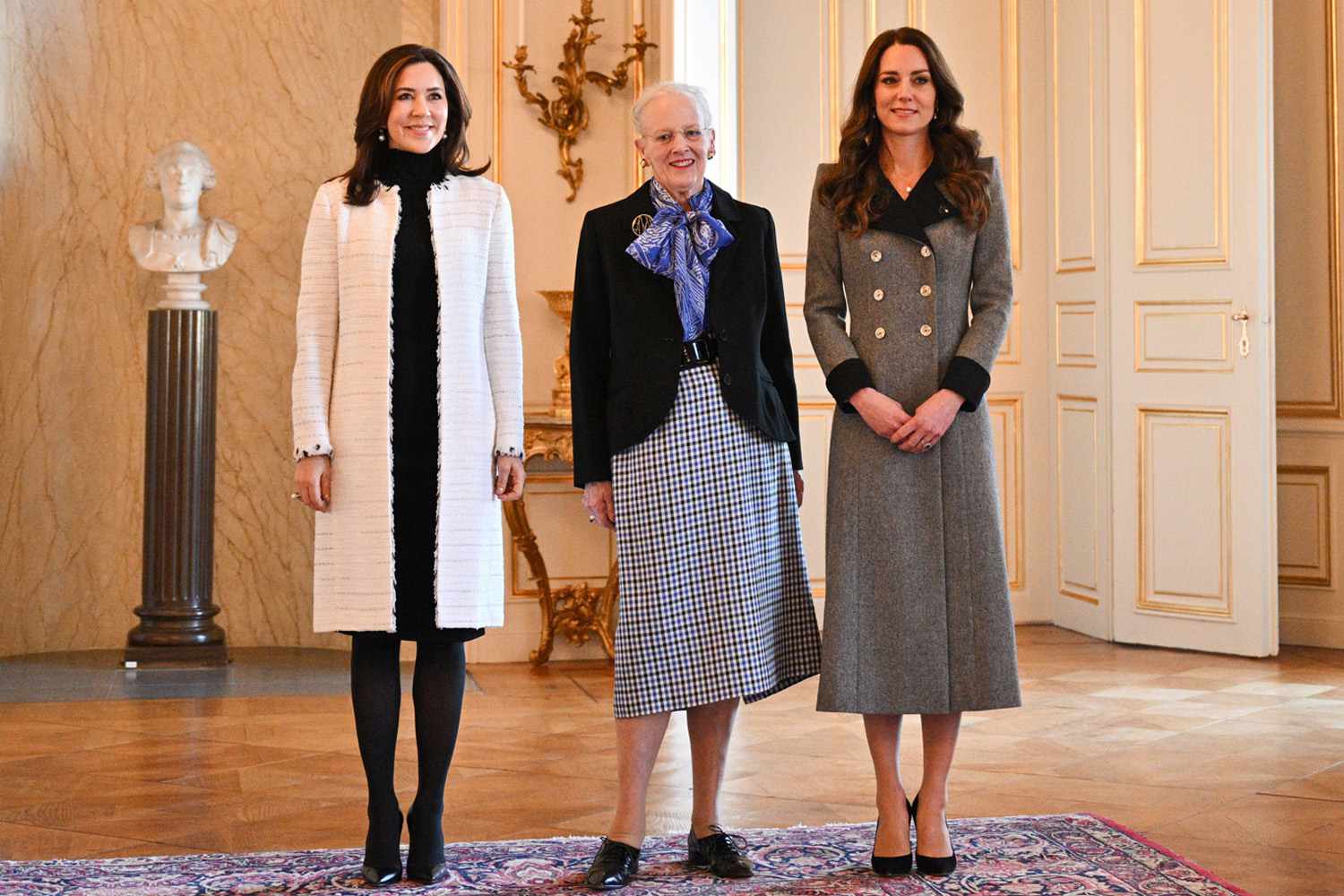 Asemănările dintre Kate Middleton și regina daneză Mary. Cele două s-au întâlnit în 2022