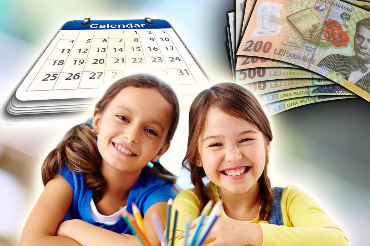 Cat e alocația pentru copii din februarie 2024. Pe ce dată intră banii pe card