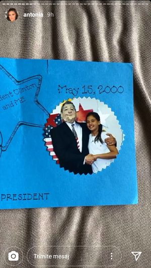 Cum arăta Antonia în adolescență