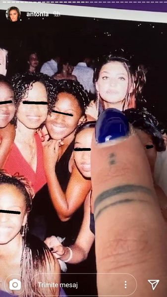 Cum arăta Antonia în adolescență