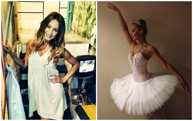 Cum arăta Flavia Mihășan înainte să ajungă celebră. Ipostaze nemaivăzute cu ea șatenă și dansând în curtea școlii