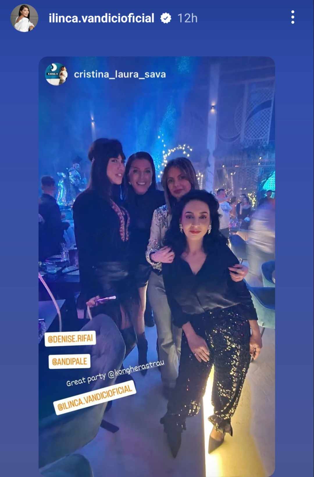 Cum au fost vazute Ilinca Vandici si Denise Rifai, in club 2