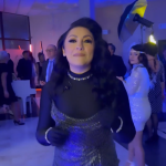 Cum s-a îmbrăcat Andra de Revelion. Cătălin Măruță, fascinat de apariția ei