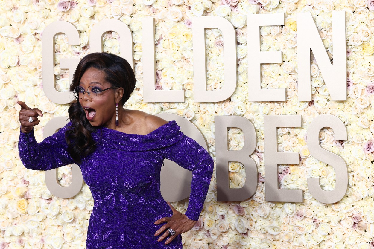 Cum si-a facut aparitia Oprah Winfrey la Globurile de Aur 2024 3
