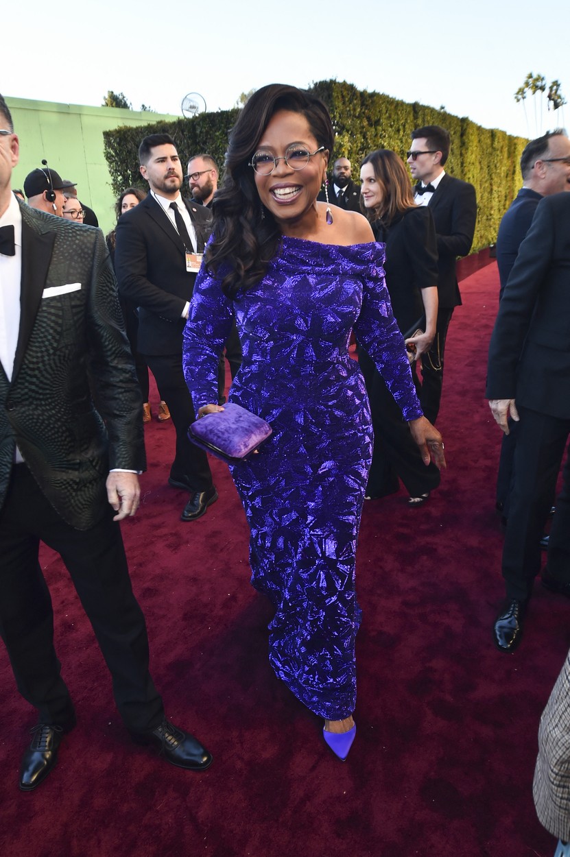 Cum si-a facut aparitia Oprah Winfrey la Globurile de Aur 2024 4