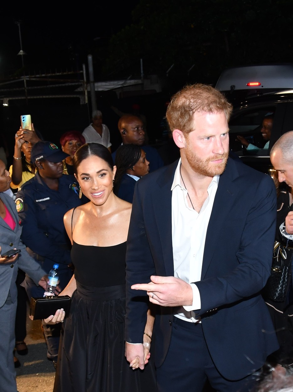 Cum si-au facut aparitia Meghan Markle si printul Harry la premiera filmului Bob Marley One Love 1