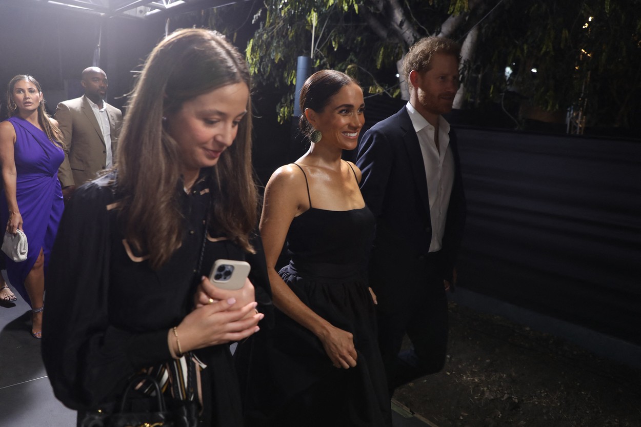 Cum si-au facut aparitia Meghan Markle si printul Harry la premiera filmului Bob Marley One Love 2