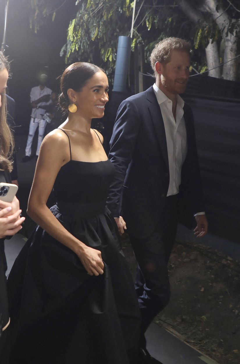 Cum si-au facut aparitia Meghan Markle si printul Harry la premiera filmului Bob Marley One Love 6