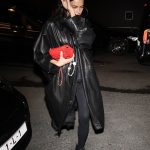 Paris, FRANCE  - *EXCLUSIVE*  - Formula One superstar Lewis Hamilton and mdoel Irina Shayk are spotted stepping out to enjoy a secret dinner date in Paris. When the pair were changing locations, Irina refused to exit at the same time as Lewis.

BACKGRID USA 19 JANUARY 2024,Image: 838839850, License: Rights-managed, Restrictions: , Model Release: no, Pictured: Irina Shayk, Credit line: Nassou.fr / BACKGRID / Backgrid USA / Profimedia