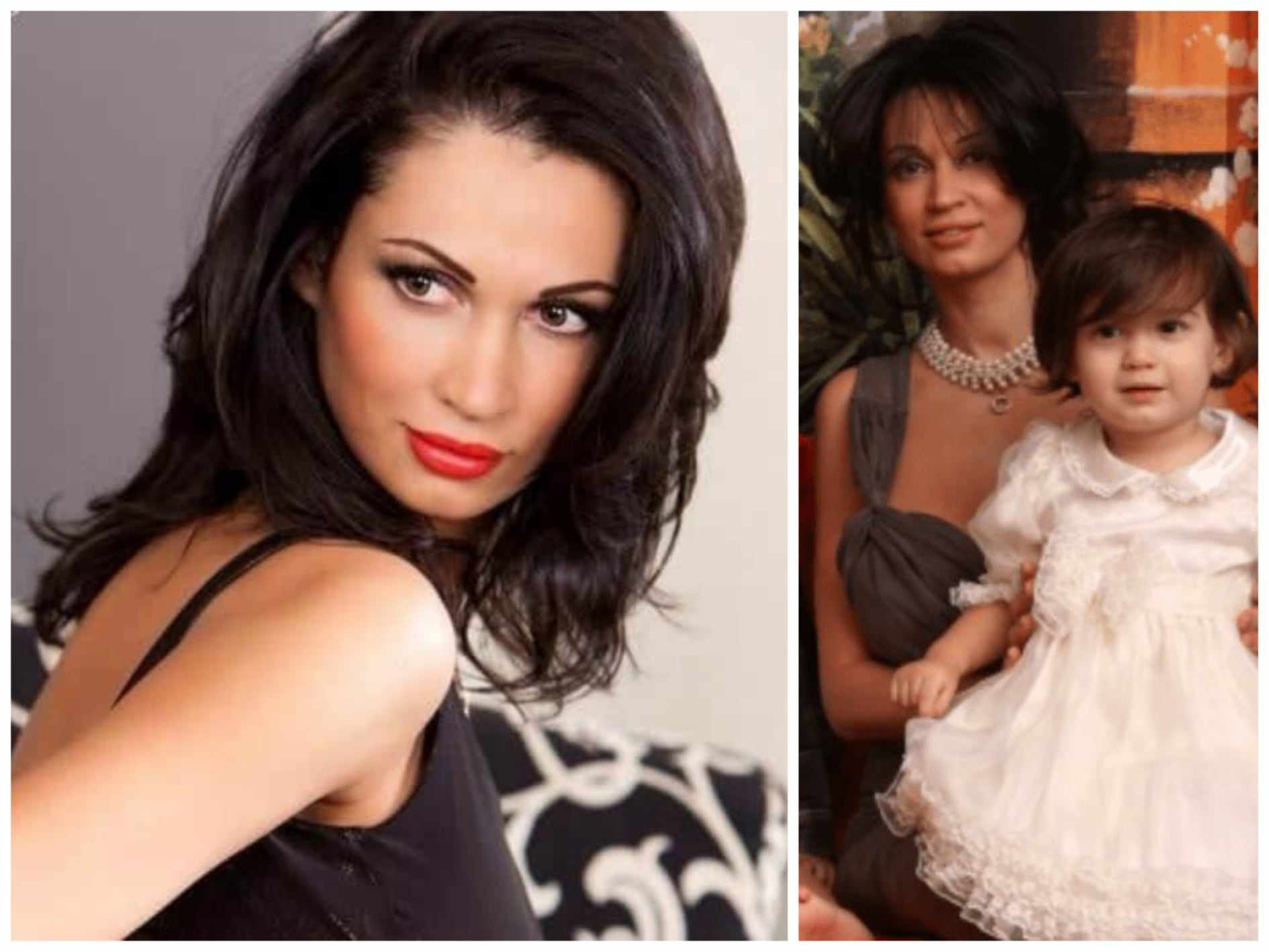 Imagine rara cu singura fata a Nicoletei Luciu