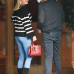 Los Angeles, CA  - *EXCLUSIVE*  - Dolph Lundgren and wife Emma Krokdal enjoy a stroll in LA after the actor expressed that marrying the personal trainer last summer "was a good choice." Lundgren shared, "I enjoy it," during an interview about his married life while promoting his latest film, Wanted Man.

BACKGRID USA 25 JANUARY 2024,Image: 840692756, License: Rights-managed, Restrictions: , Model Release: no, Pictured: Dolph Lundgren, Emma Krokdal, Credit line: LESE / BACKGRID / Backgrid USA / Profimedia