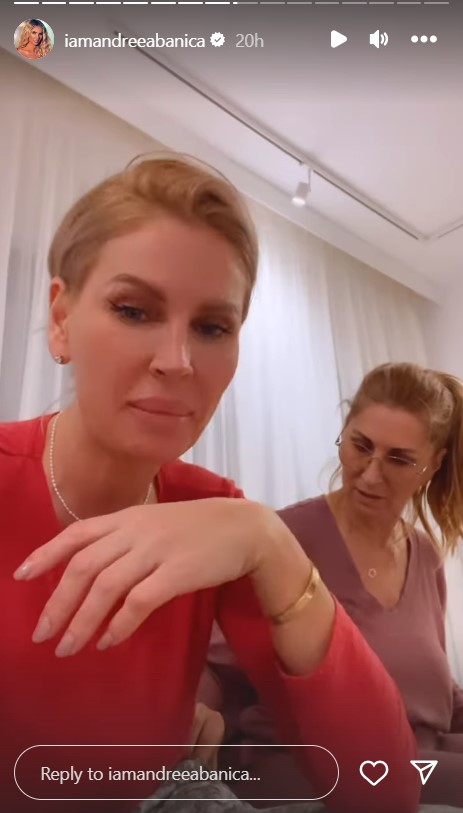 Imagini rare cu sora Andreei Banica