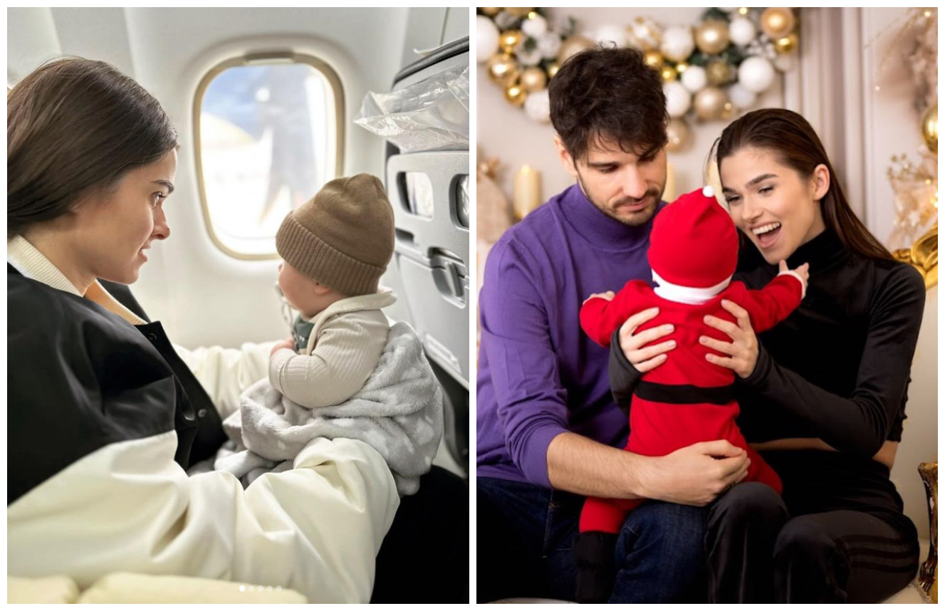 Ipostază emoționantă cu Theo Rose, s-a filmat când îi cântă copilului ei. Cum a reacționat Sasha