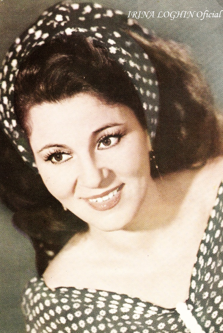 Imagini de colecție cu Irina Loghin din tinerețe