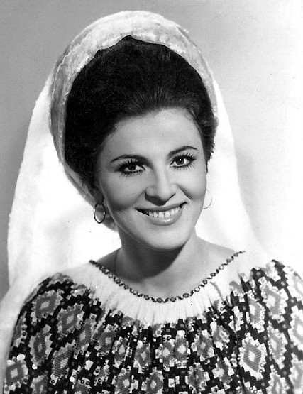 Imagini de colecție cu Irina Loghin din tinerețe