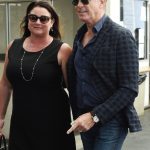 , Los Angeles, CA -20180619 - Pierce Brosnan and Keely Shaye Smith Enjoy Lunch at eBaldi-PICTURED: Pierce Brosnan and Keely Shaye Smith-,Image: 375429432, License: Rights-managed, Restrictions: , Model Release: no, Pictured: Pierce Brosnan and Keely Shaye Smith, Credit line: Vince Flores / INSTAR Images / Profimedia