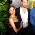 KINGSTON, JAMAICA  - Prince Harry and his wife, Meghan Markle made a surprise appearance at the world premiere of Bob Marley: One Love on Tuesday, January 23, 2024, in Jamaica as King Charles prepares for a prostate operation and Kate Middleton is a week into her hospital stay.

*Pictures Containing Children Please Pixelate Face Prior To Publication*,Image: 840042747, License: Rights-managed, Restrictions: , Model Release: no, Pictured: Prince Harry, Meghan Markle, Credit line: BACKGRID / Backgrid UK / Profimedia