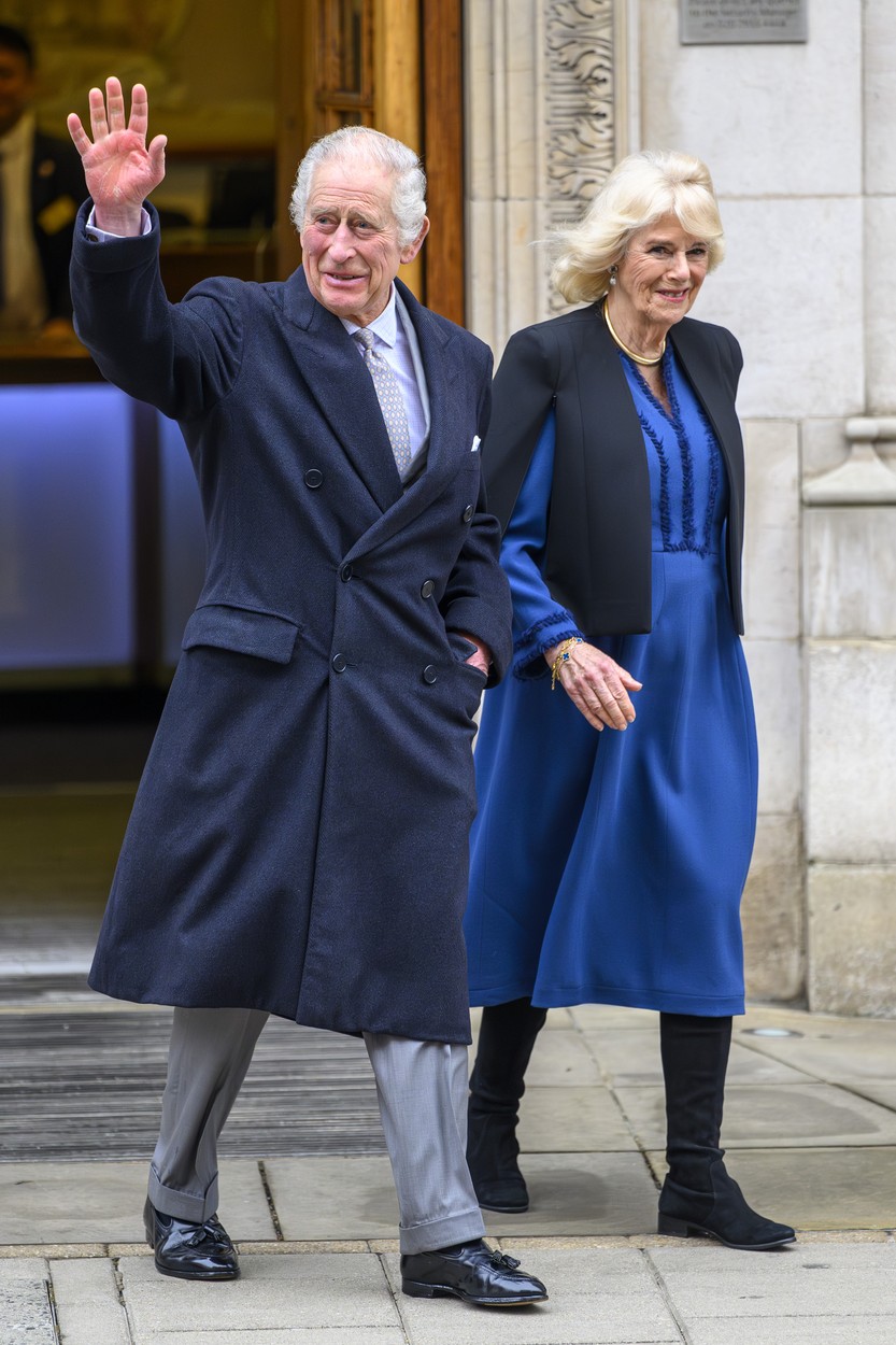 Regele Charles, externat din spital