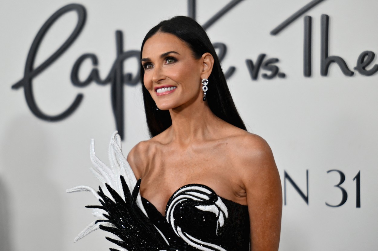 Rochia superba cu care Demi Moore a facut furori la un eveniment in New York 8