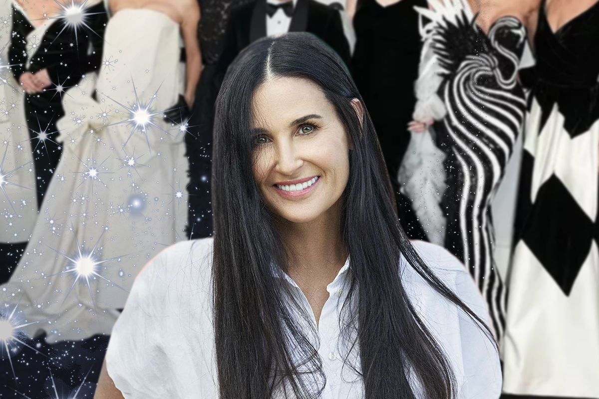 Rochia superba cu care Demi Moore a facut furori la un eveniment in New York