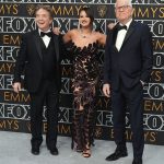 Martin Short, Selena Gomez and Steve Martin
75th Primetime Emmy Awards, Arrivals, Los Angeles, California, USA - 15 Jan 2024,Image: 837483822, License: Rights-managed, Restrictions: , Model Release: no, Credit line: JC Olivera / Shutterstock Editorial / Profimedia