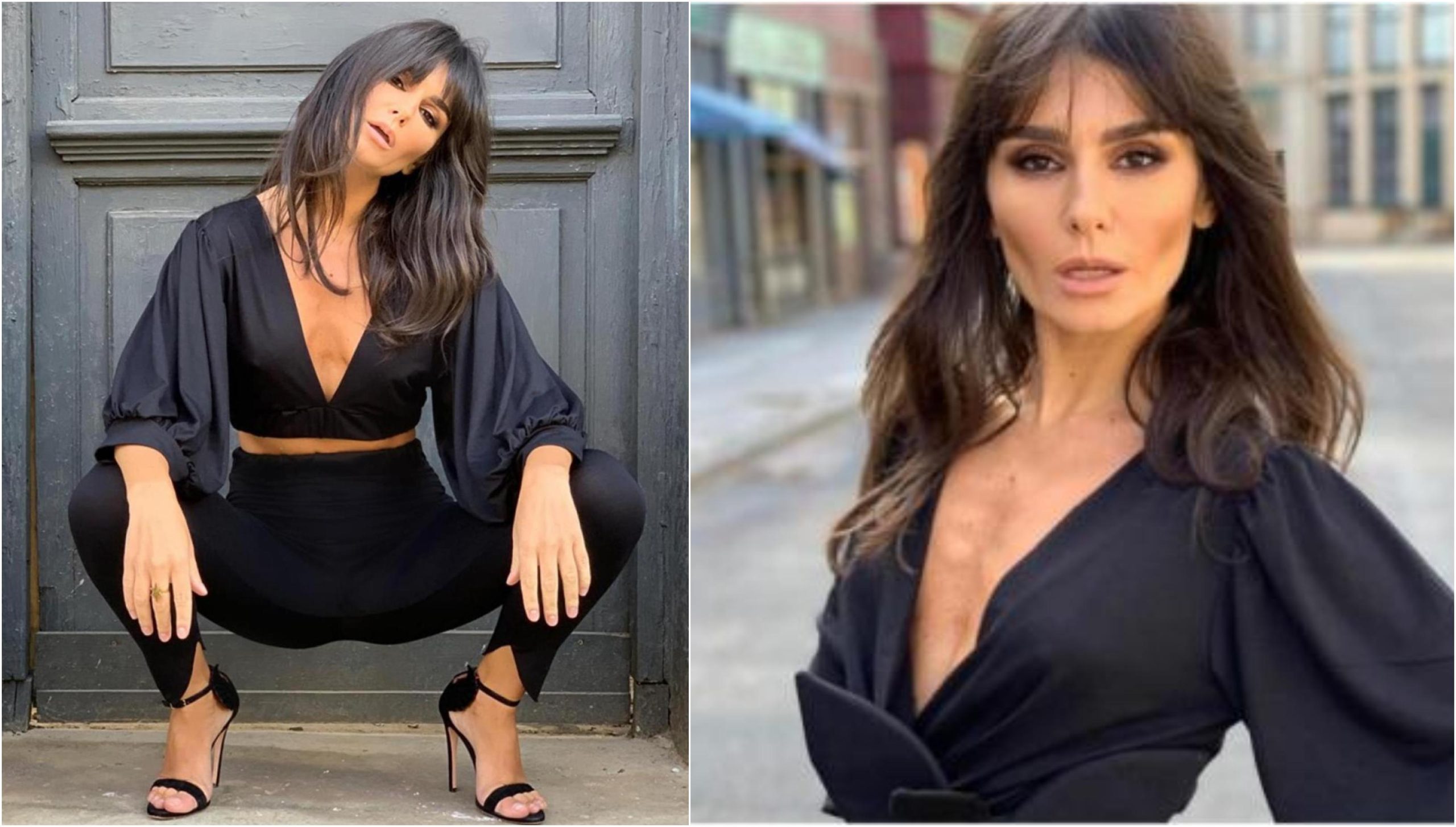 Dana Budeanu face furori fără sutien