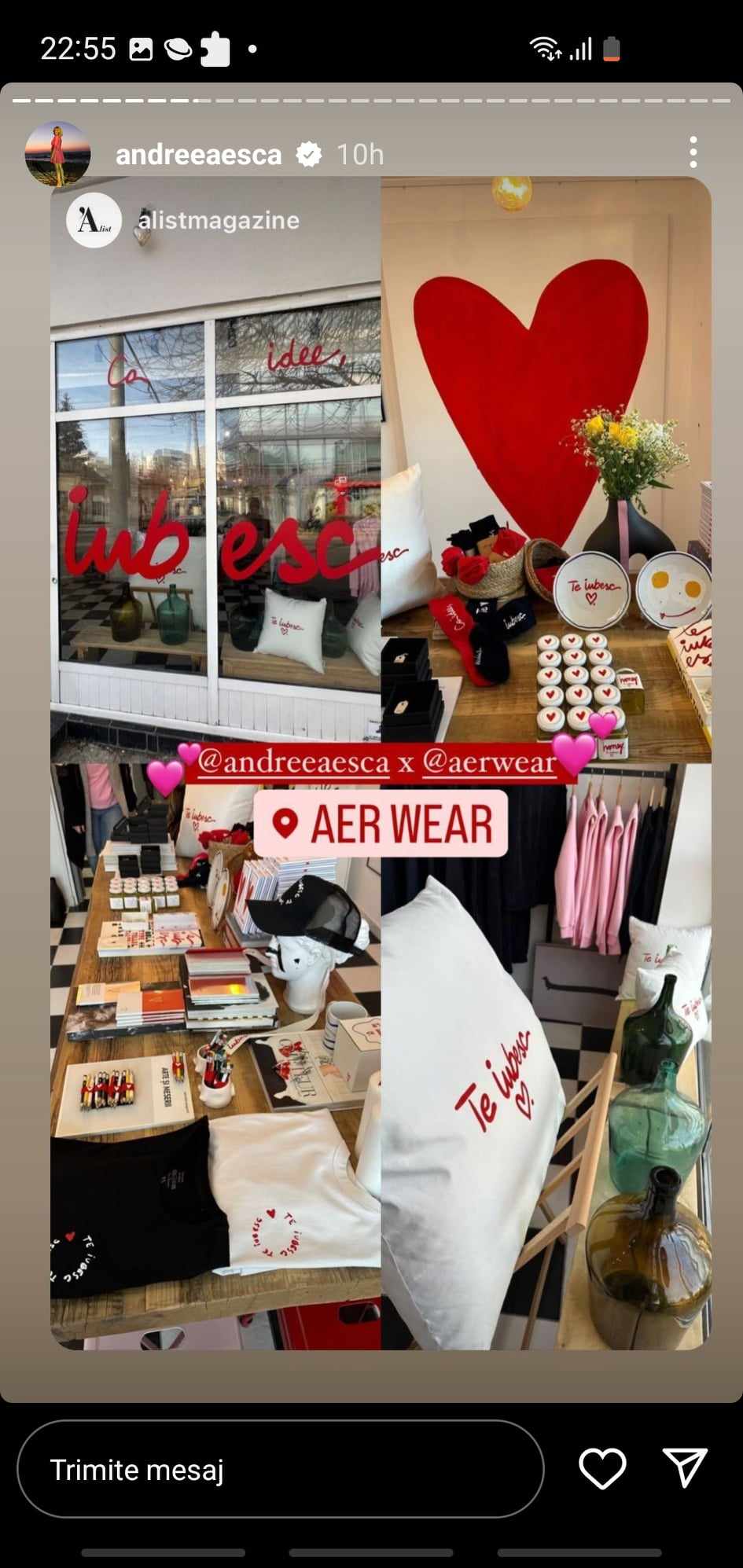 Andreea Esca si-a deschis o noua afacere 2