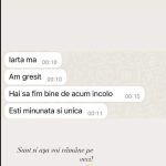 Claudia Patrascanu a publicat mesajele de la Gabi Badalau 2