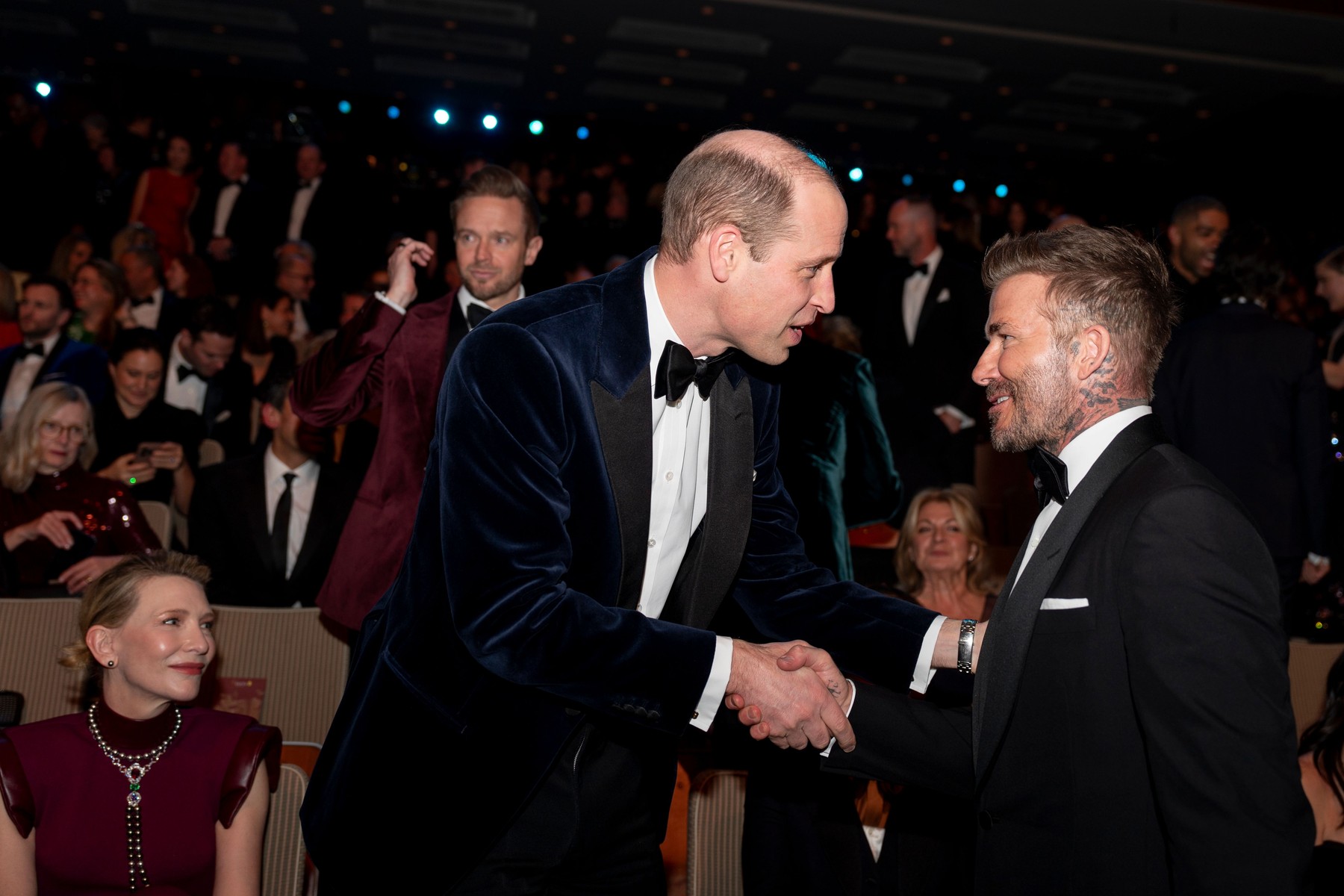 Cu cine si-a petrecut printul William seara la Premiile BAFTA 2024 7