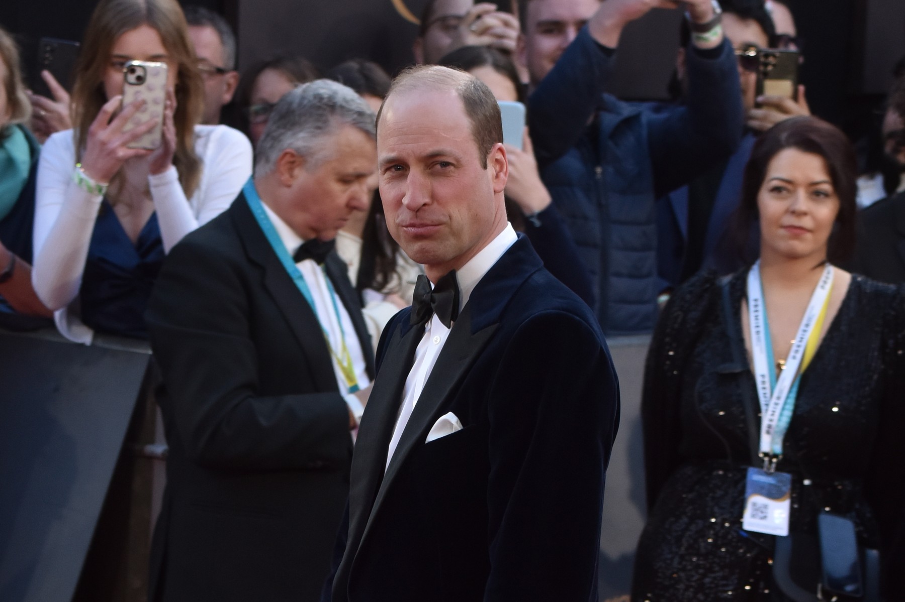 Cu cine si-a petrecut printul William seara la Premiile BAFTA 2024
