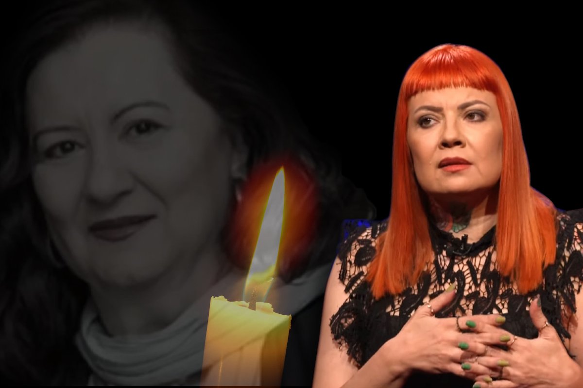 Cum a apărut Catinca Roman la înmormantarea mamei sale