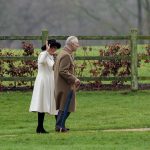 Picture dated February 11th shows King Charles III and Queen Camilla at the morning service at St Mary Magdalene Church in Sandringham, Norfolk, on Sunday morning.

The King is staying at Sandringham during his cancer treatment.
King Charles III and Queen Camilla attend church in Sandringham, Norfolk, UK - 11 Feb 2024,Image: 845644599, License: Rights-managed, Restrictions: UK out 48hrs, Model Release: no, Credit line: Bav Media / Shutterstock Editorial / Profimedia