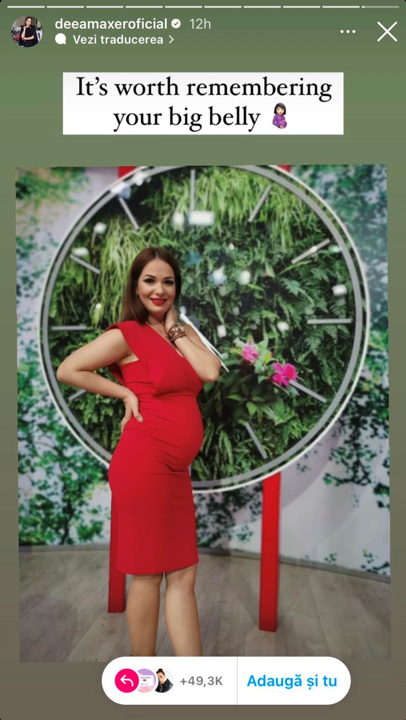 Imaginea cu care Deea Maxer a surprins pe toata lumea