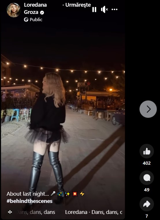 Loredana Groza a ridicat gradele in termometre cu tinuta sa minuscula 1