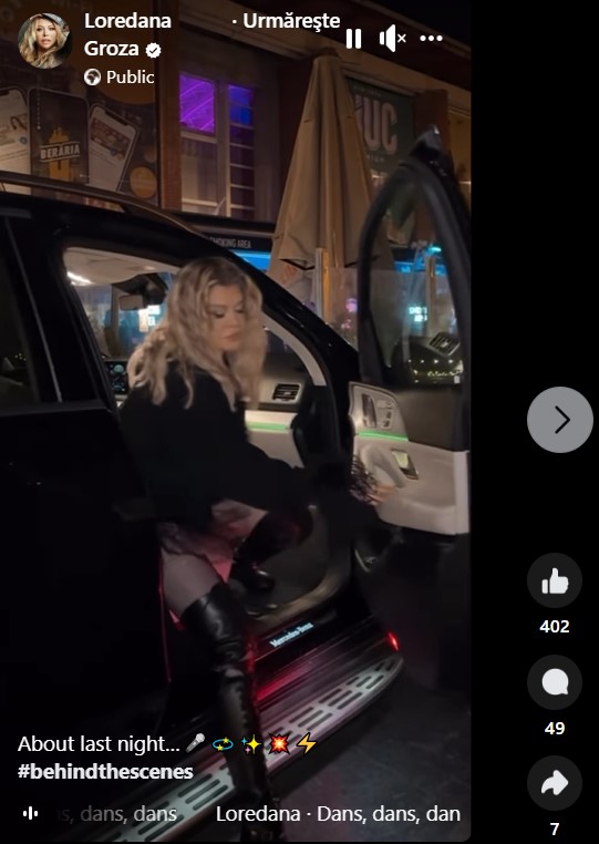 Loredana Groza a ridicat gradele in termometre cu tinuta sa minuscula