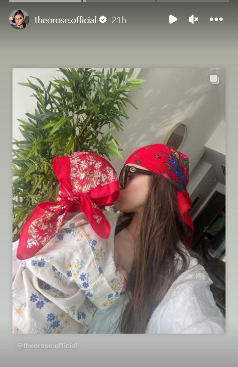 Merita Theo Rose a publicat imagini cu burtica de gravida 2